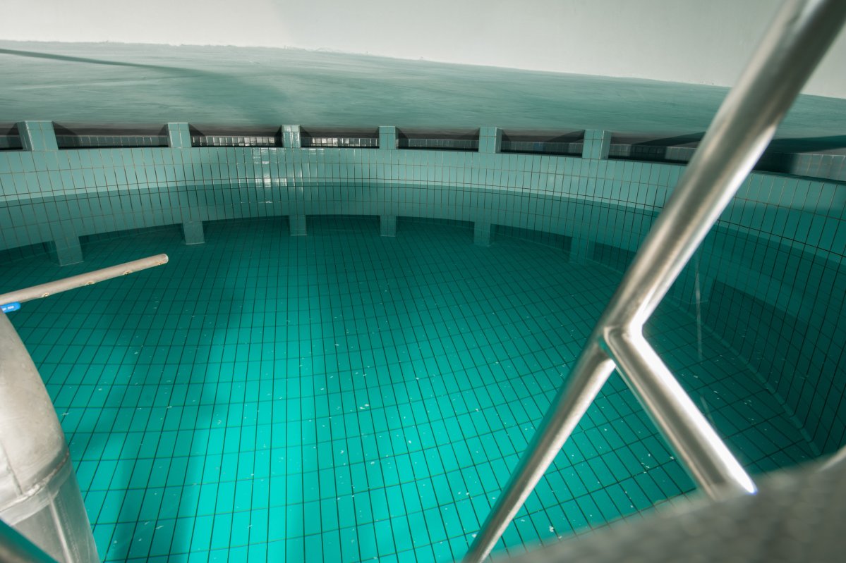 Wasserspeicher im Hochbehälter für die Trinkwasserversorgung Wasserspeicher im Hochbehälter für die Trinkwasserversorgung